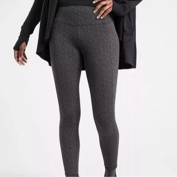 Athleta Pants - Athleta Delancey Textured Tight Legging